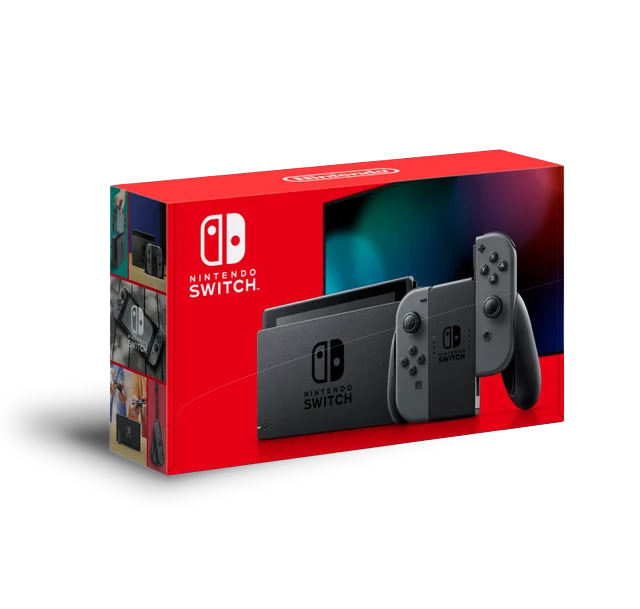 Nintendo Switch with Gray Joy‑Con™