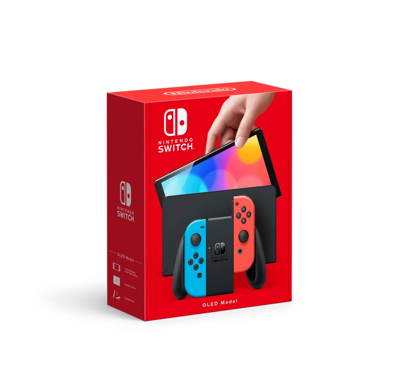 Nintendo Switch – OLED Model neon blue/neon red set